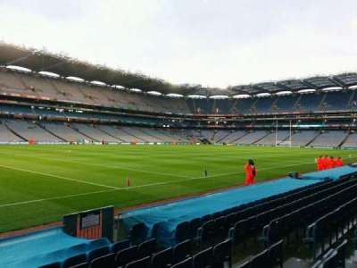 croke park section row seating aviewfrommyseat missy