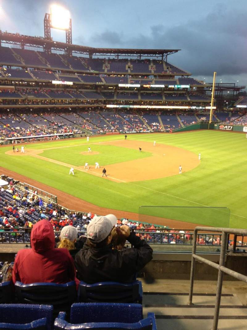 Citizens Bank Park, section 210, home of Philadelphia Phillies