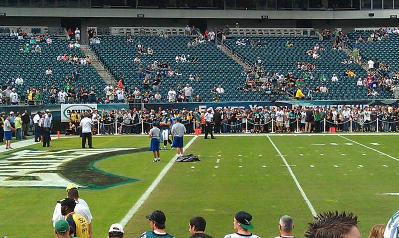 Lincoln Financial Field Section 116 Row 5 Seat 9 Philadelphia Eagles Shared By Kurht