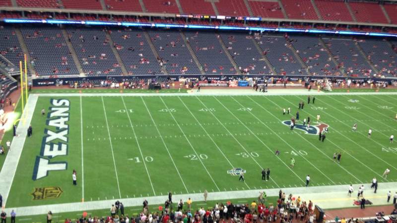 NRG Stadium Interactive Seating Chart