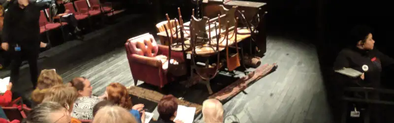 The Anspacher Theater at the Public Theater