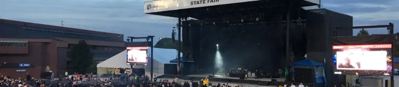 Grandstand at the Washington State Fair
