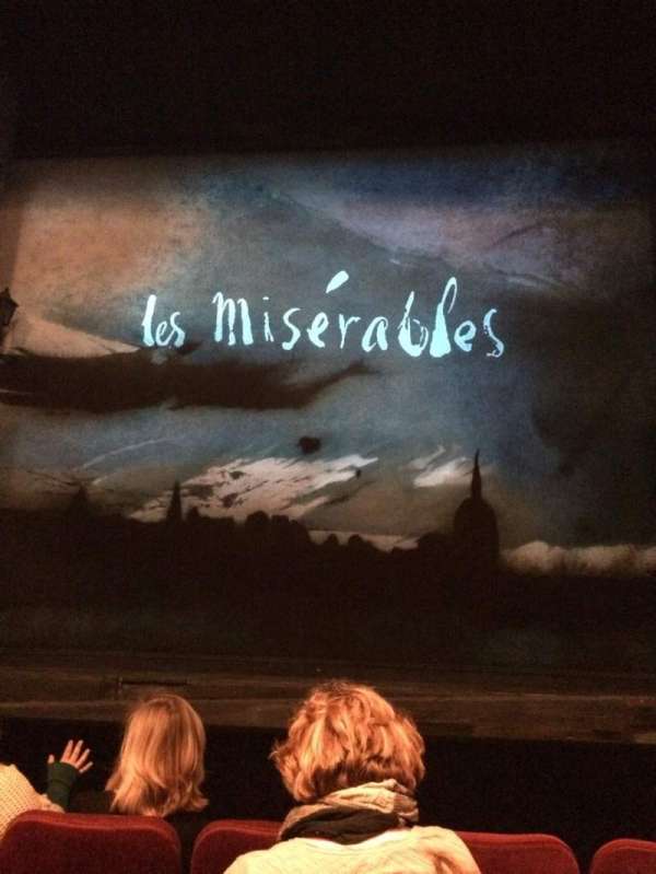 Nederlander Theatre, section: Orchestra C, row: C, seat: 109