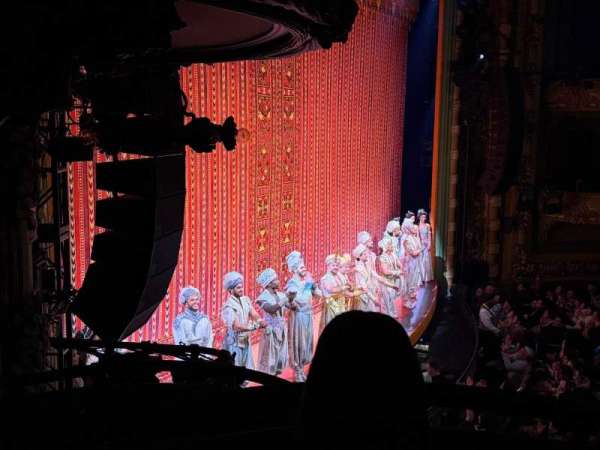 New Amsterdam Theatre, section: Box 3, row: B, seat: 2