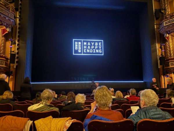 Belasco Theatre, section: Orchestra C, row: L, seat: 104