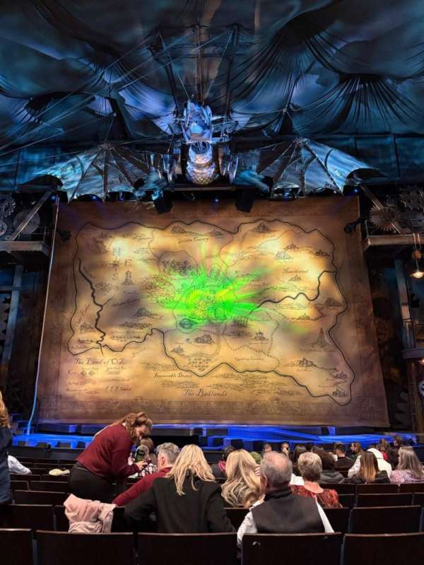 Gershwin Theatre, section: Orchestra C, row: G, seat: 111
