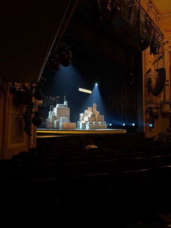 Longacre Theatre, section: Orchestra L, row: J, seat: 16