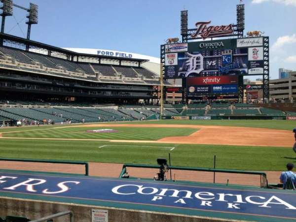 Comerica Park, section: 120, row: 12, seat: 5
