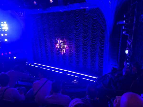 Lunt-Fontanne Theatre, section: Front Mezzanine R, row: C, seat: 18