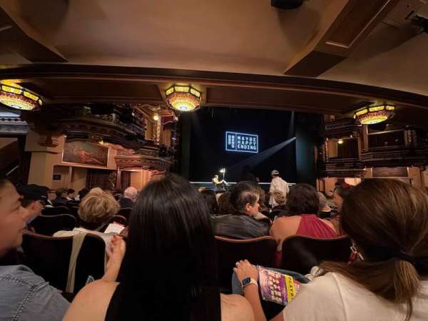 Belasco Theatre, section: Orchestra L, row: O, seat: 11