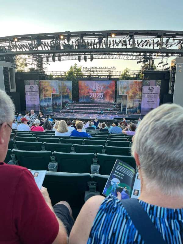 The Muny, section: A5, row: V, seat: 136