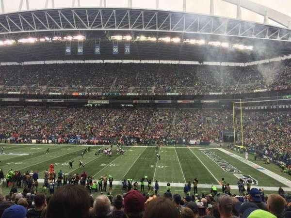 Lumen Field, section: 132, row: Z, seat: 5