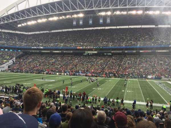 Lumen Field, section: 132, row: Z, seat: 5