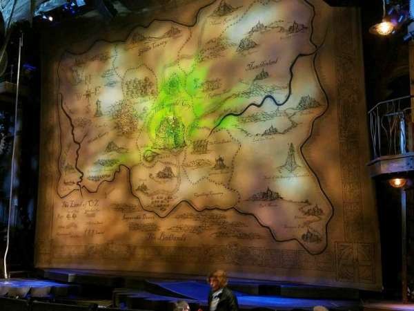 Gershwin Theatre, section: Orchestra R, row: F, seat: 14