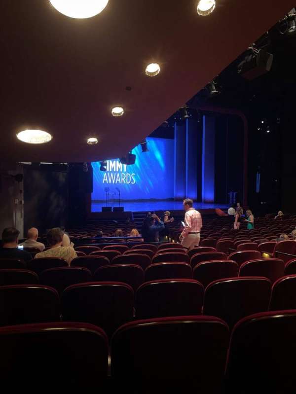 Minskoff Theatre, section: Orchestra L, row: V, seat: 15