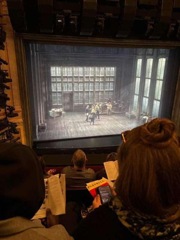 Neil Simon Theatre, section: Front Mezzanine C, row: D, seat: 103