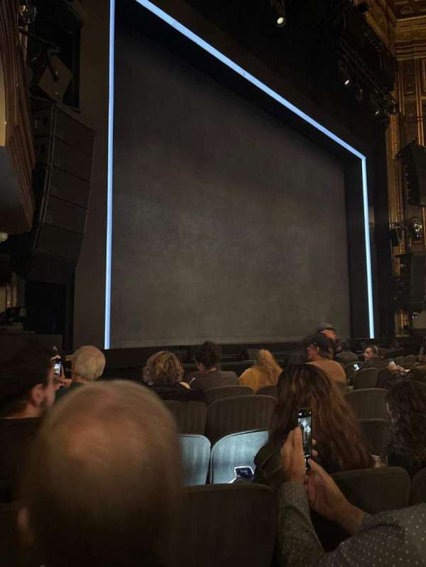 Nederlander Theatre, section: Orchestra L, row: G, seat: 17