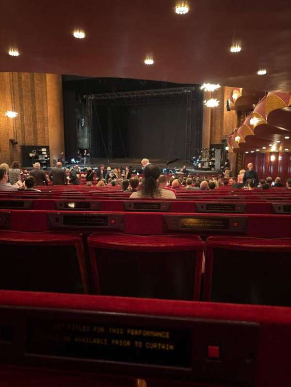 Metropolitan Opera House - Lincoln Center, section: Orchestra R, row: CC, seat: 26
