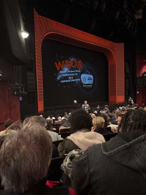 Marquis Theatre, section: Orchestra L, row: P, seat: 21