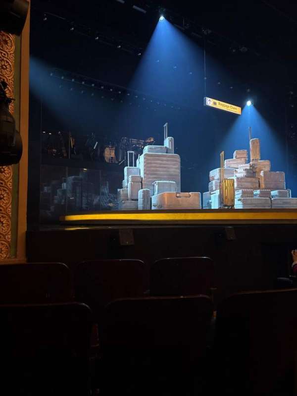 Longacre Theatre, section: Orchestra L, row: D, seat: 6