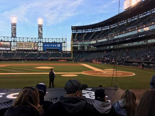 Rate Field, section: 137, row: 8, seat: 4