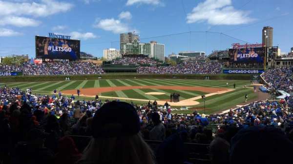 Wrigley Field, section: 215, row: 12, seat: 5