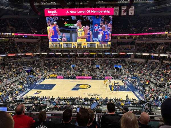 Gainbridge Fieldhouse, section: 116, row: 9, seat: 5