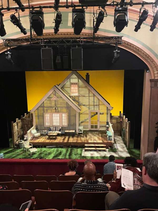Booth Theatre, section: Mezzanine C, row: F, seat: 111