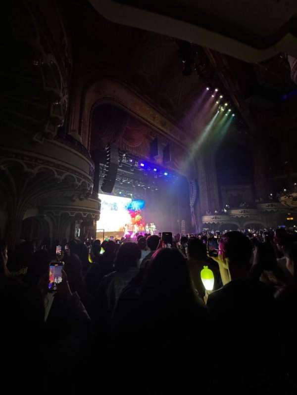 Orpheum Theatre, Los Angeles, section: Orchestra L, row: N, seat: 41