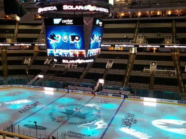 SAP Center, section: 214, row: 3, seat: 7