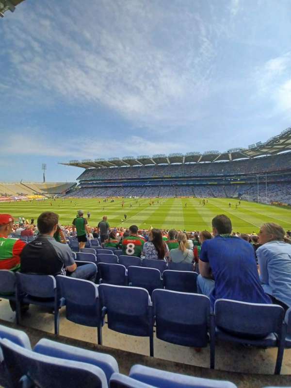 Croke Park, section: 329, row: FF, seat: 9