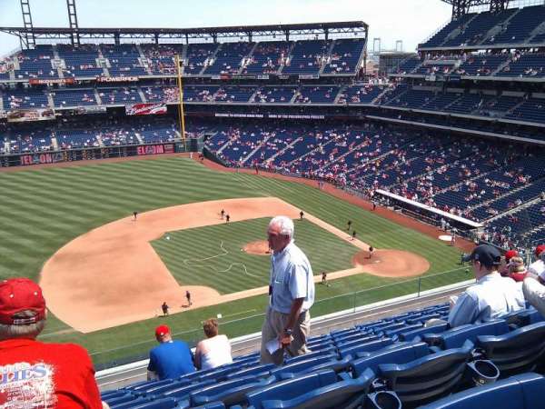 Citizens Bank Park, section: 327, row: 8, seat: 24