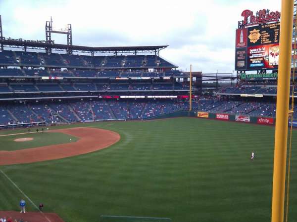 Citizens Bank Park, section: 206, row: 6, seat: 22