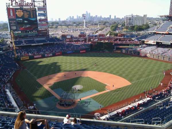 Citizens Bank Park, section: 419, row: 11, seat: 13