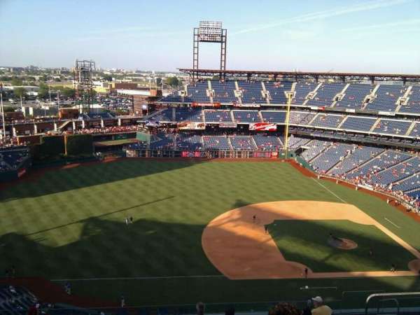 Citizens Bank Park, section: 428, row: 12, seat: 10