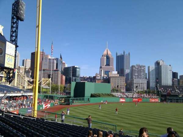 PNC Park, section: 130, row: q, seat: 23