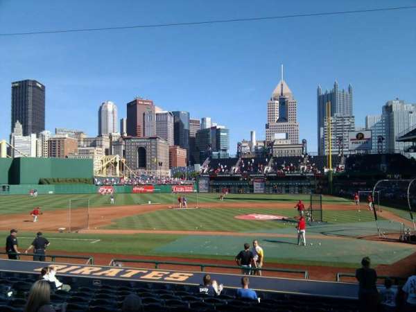 PNC Park, section: 120, row: c, seat: 16