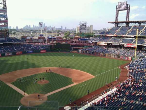 Citizens Bank Park, section: 319, row: 6, seat: 25