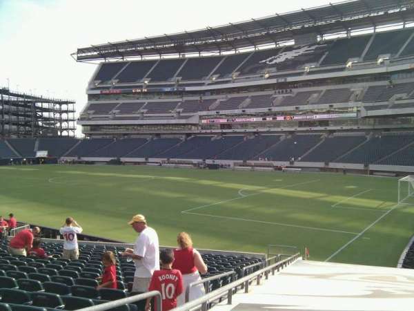 Lincoln Financial Field, section: 125, row: 20, seat: 23
