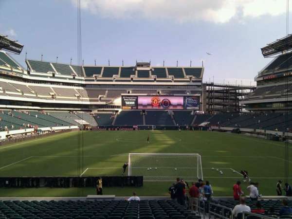 Lincoln Financial Field, section: 129, row: 20, seat: 4