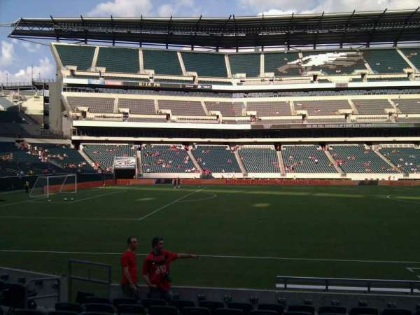 Lincoln Financial Field, section: 137, row: 10, seat: 9