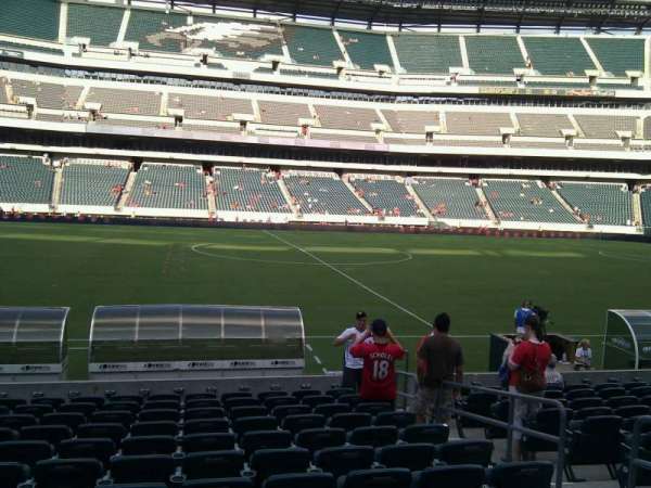 Lincoln Financial Field, section: 138, row: 12, seat: 6
