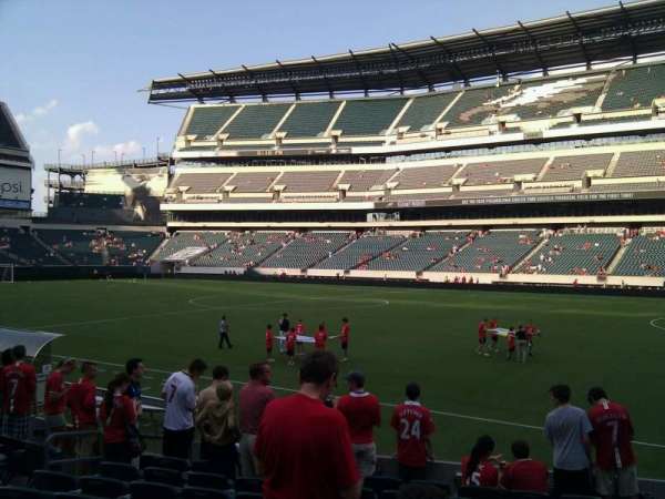 Lincoln Financial Field, section: 104, row: 10, seat: 10