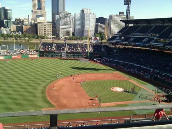 PNC Park, section: 325, row: d, seat: 6