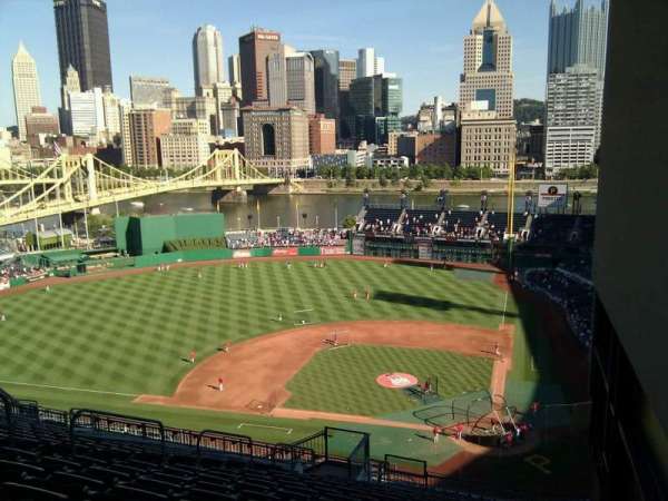 PNC Park, section: 320, row: x, seat: 1