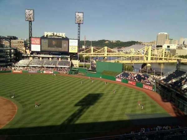 PNC Park, section: 307, row: a, seat: 15