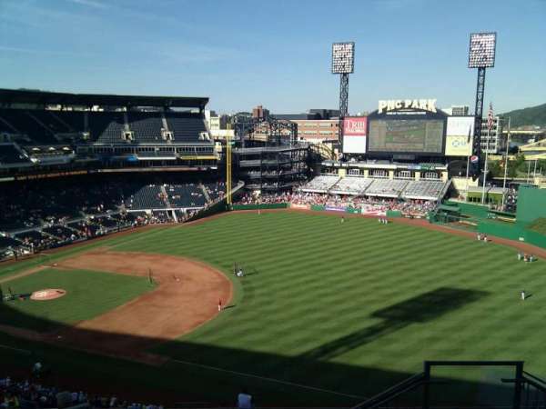 PNC Park, section: 303, row: m, seat: 4