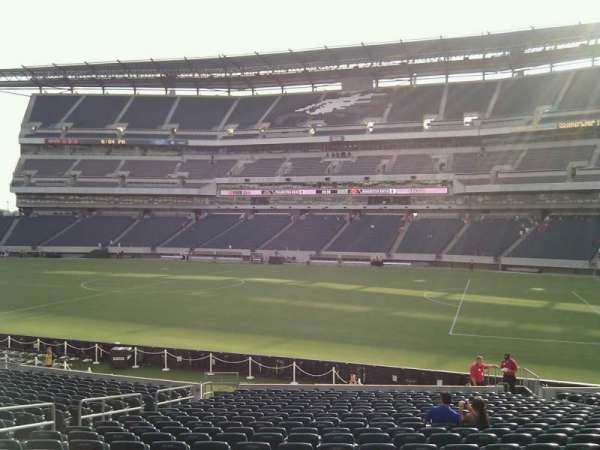 Lincoln Financial Field, section: 123, row: 23, seat: 14