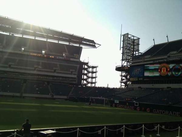 Lincoln Financial Field, section: 121, row: 3, seat: 10
