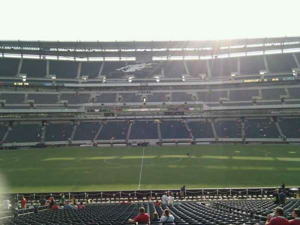 Lincoln Financial Field, section: 120, row: 32, seat: 6